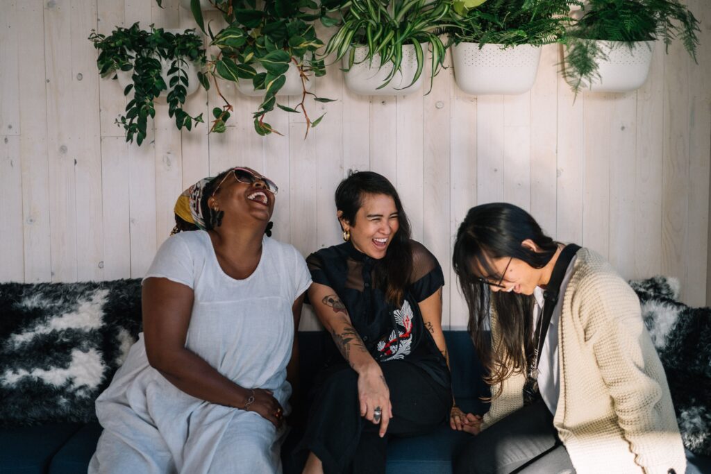 Young girls at our sober living in Brea.